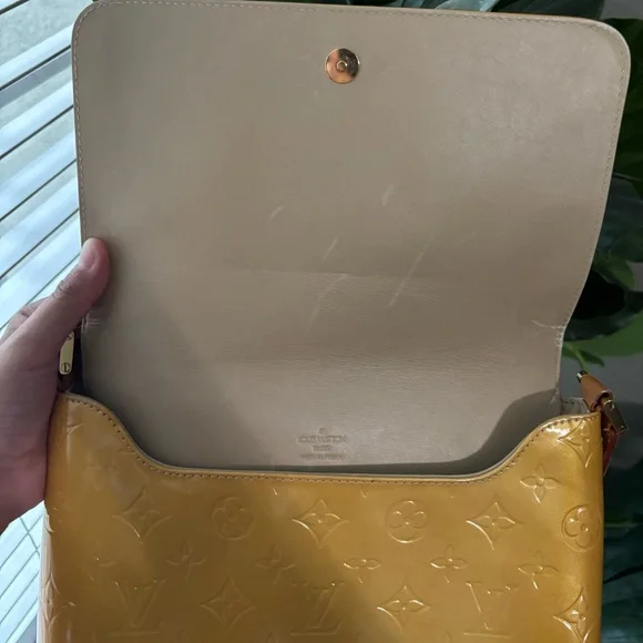 Louis Vuitton Yellow Patent Bag - Picture 9 of 11